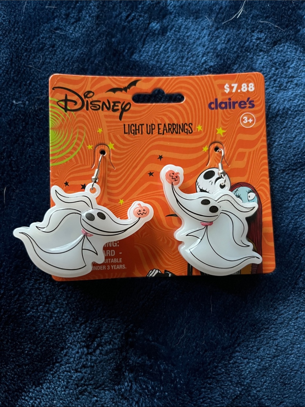 Disney Light-Up Oogie Boogie NBXMAS Earrings - DOGGIE GHOST ZERO BNWT